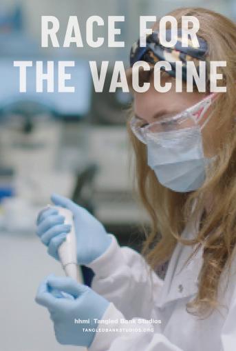 Scientists working on vaccine
