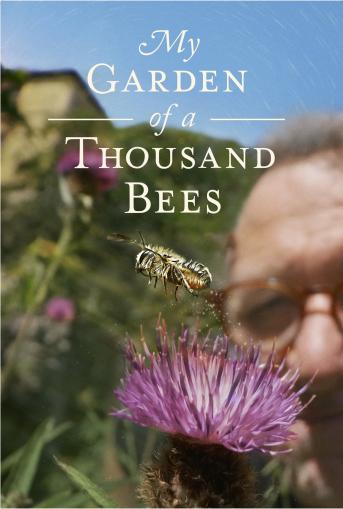 A man (Martin) looks curiously at a bee he's found in his garden.